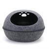 Four Colors Cat Bed Artificial Felt House for Cats Sleeping Bag with Nest Cushion Eggshell Detachable Breathable Semi Enclosed Pet Cave