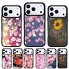 Пион Подсолнух Роза Ромашка Растения Цветок Чехол для Телефона для iPhone 17 Air 16e 15 14 13 Pro Max Задняя Крышка для 12 11 Pro Coque