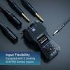 ZOOM H1 XLR Handy Recorder Black Оснащен мини-терминалом, предназначенным для внешнего входа, совместимым с 32-битной плавающей записью XLR/TRS