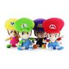 Premium Quality Super Mario Bros Baby Mario Luigi Plush Toy Stuffed Doll 6.7