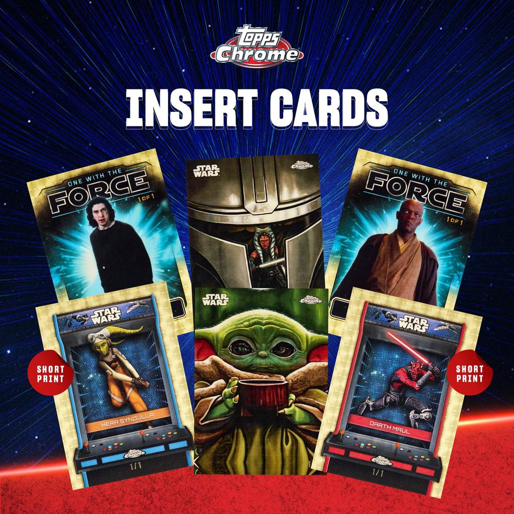 2025 Topps Chrome Звездные Войны Заводская Запайка Цена - - Коробка.