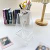 Free Standing HD Photocard Holder 3 Inch Card Acrylic Card Sleeves Frame  Ins Mini Album