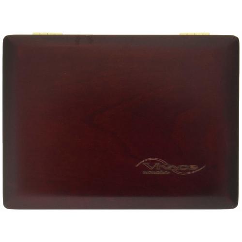 Vivace Wooden Reed Case for Tenor Saxophone and Bass Clarinet, Pack of 6, Wine Red