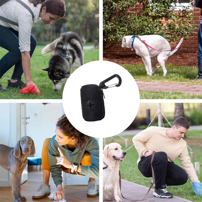 Портативный диспенсер для собачьих какашек, мешки для собачьих отходов, подвесной держатель для бега, походов