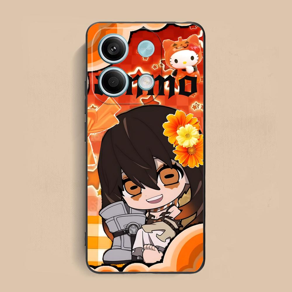 Gachiakuta Amo Чехол для мобильного телефона для Xiaomi Redmi Note 14 13 12 11 S Pro Plus 4G 5G Цветной Печатный Чехол Красивый Роскошный Чехол