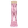 All-in-One Mermaid Halloween Outfit for Kids Girls: Playful Fish Scale Jumpsuit, Easy to Wear for Instant Transformation