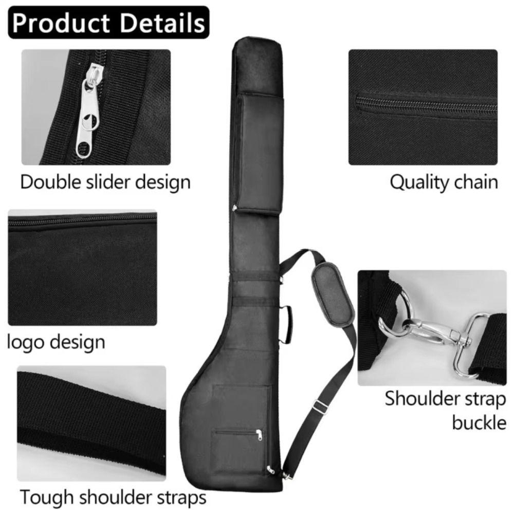 Waterproof Golf Club Bag Adjustable Strap Golf Carry Bag Golf Sunday Bag Travel Case