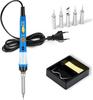 Soldering Iron Kit 60W Stand Tool Welding Pen Welder Set Adjustable Temperature 110V 220V Solder Station Solder Iron Tips