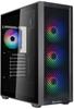 Корпус для ПК Silverstone SST-FA515XR-BG, Mid-Tower, ATX, Двойной радиатор, Радужные вентиляторы, Черный, Продукт авторизованного японского дистрибьютора