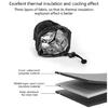 Bike Handlebar Stem Bag Cup Drink Holder Insulated Stem Bag Bike Storage Pouch