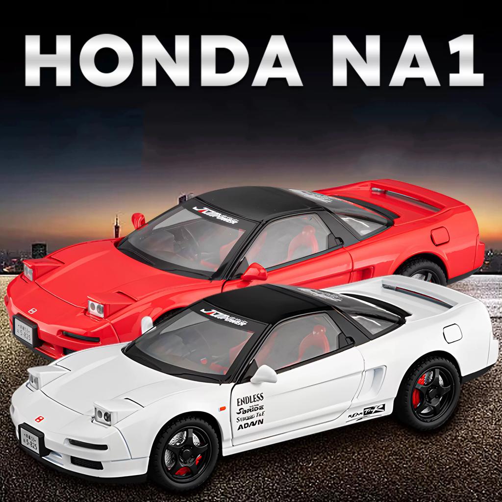 Новый 1:24 1990 Honda NSX NA1 Coupe литой мини-автомобиль из металла масштабная модель автомобиля со звуком и светом коллекция украшений детская игрушечная машинка подарок для мальчиков