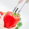 Красный перец болгарский удалитель сердцевины 304 нержавеющая сталь инструмент для удаления семян перца инструмент для удаления сердцевины фруктов инструмент для удаления семян перца кухонный гаджет