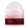 Eqqualberry Коллагеновый сияющий / Сужающий поры гель-тонер в пэдах 60 пэдов / Увлажняющий, Корейская косметика, K-beauty