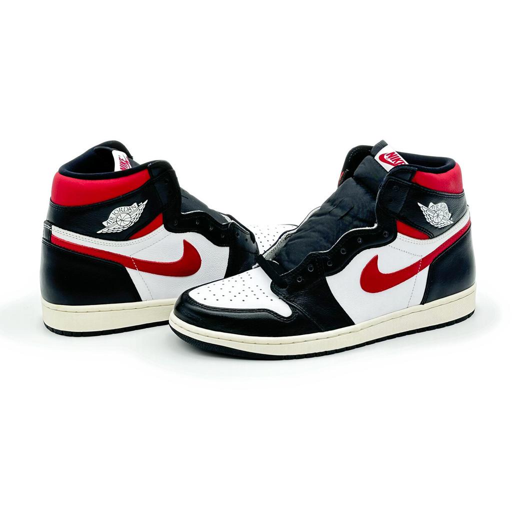 555088-061 Nike Air Jordan 1 Retro High Черный Белый Парусный Красный