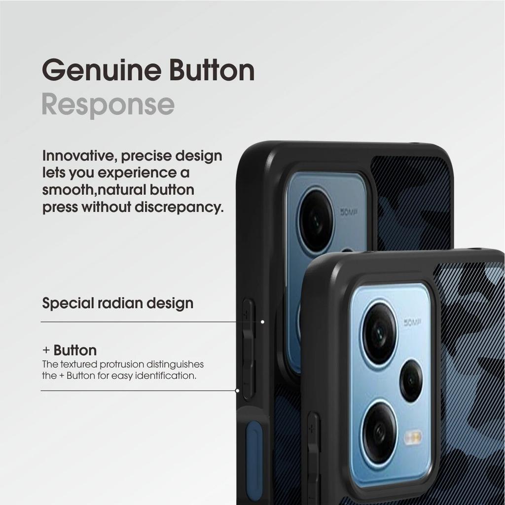 (Comes with Wrist Strap)ibmrs for Xiaomi Note12 Pro/POCO X5 PRO 5G ,camouflage Simple Shockproof Phone Protective Case