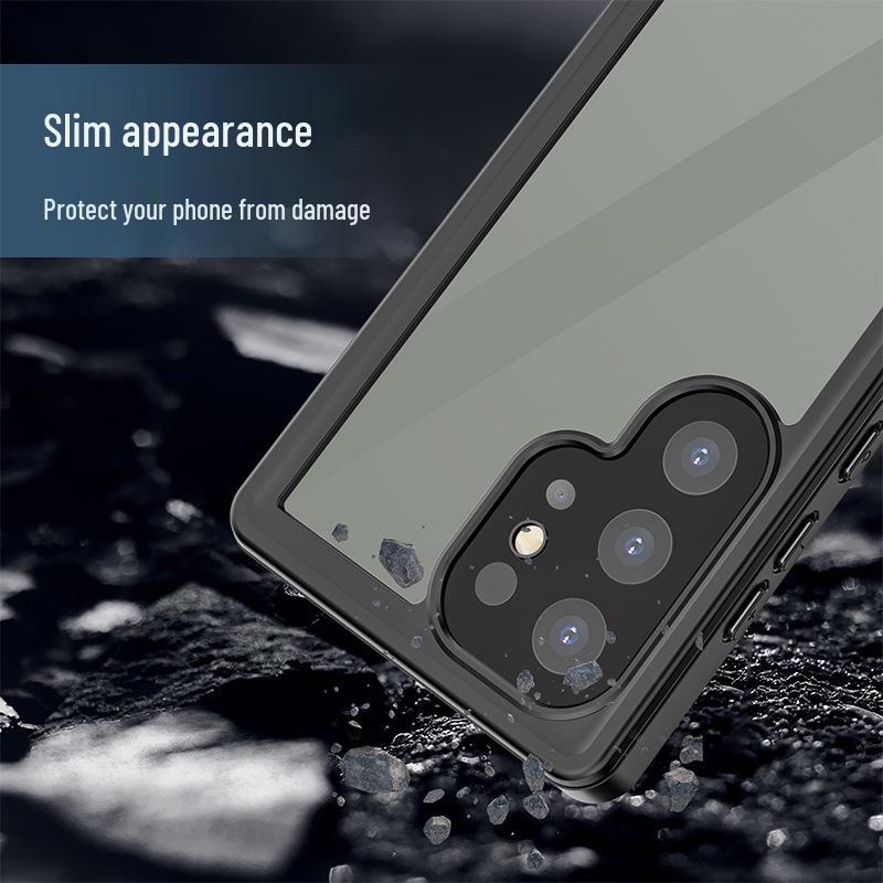 Водонепроницаемый чехол для Samsung Galaxy S25: Ультразащищенный, ударопрочный, герметичный чехол для S24, S23. Идеально для занятий спортом на открытом воздухе.