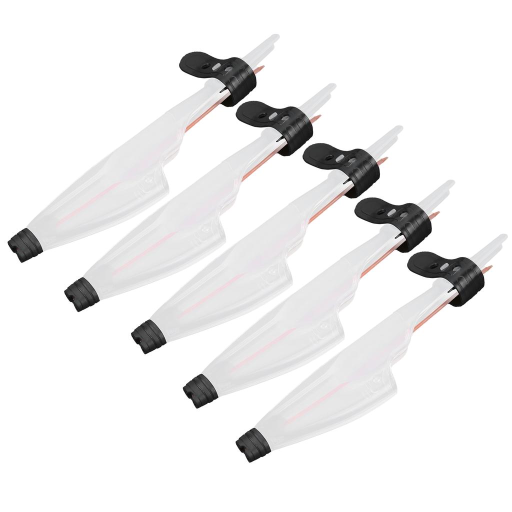 5 шт. Пластиковый телескопический наконечник удочки, защитный колпачок для удочки для морской рыбалки