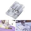 Home Domestic Sewing Machine Parts Invisible Zipper Foot Plastic Presser Tool