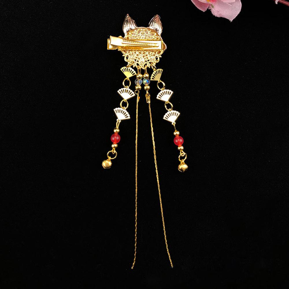 Cute Daily Cosplay Hanfu Tassels Handwork Rabbit Hairpin Hair Accessories Hair Clip