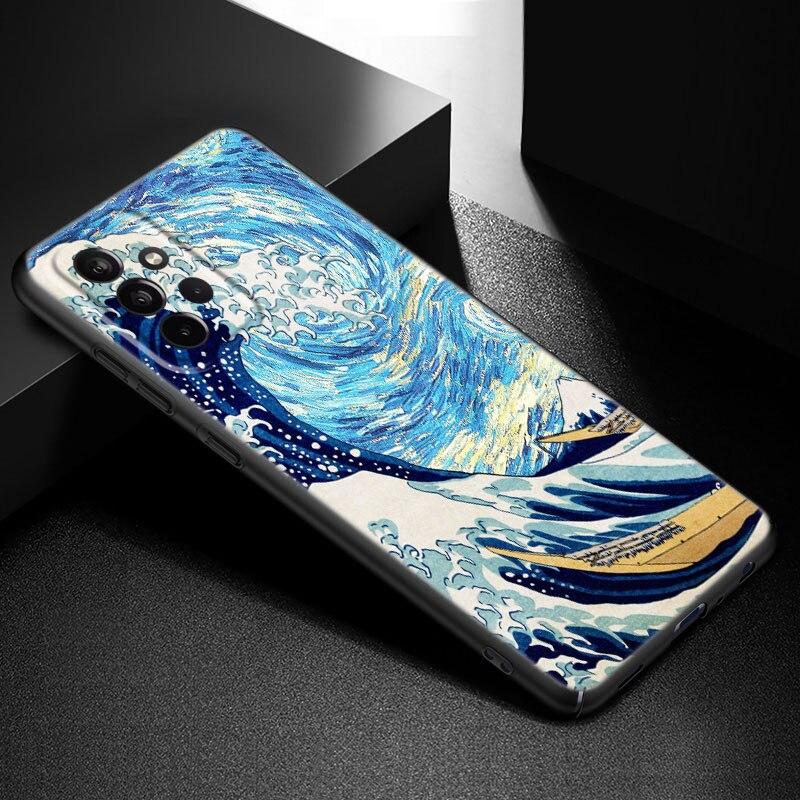 Чехол для телефона с масляной живописью Ван Гога для Samsung Galaxy A21 A30 A50 A52 S A13 A22 A32 A33 A53 A73 5G A11 A12 A31 A51 A70 A71 A72