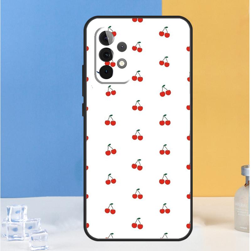 Милый коллаж из вишни для Samsung Galaxy A16 A26 A36 A56 A13 A33 A53 A05 A06 A54 A34 A14 A32 A52 A55 A35 A15 Чехол