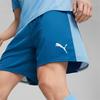 Puma Manchester City Home Jersey Series Logo Print Color Block Mid Rise Straight Casual Shorts Men Shorts Light-Blue 770483-06