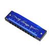 10 Holes 20 Tones Harmonica Blues Harps Diatonic Mouth Organ Harmonica Woodwind Instrument Gifts for Kids and Beginner