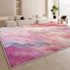 Simple Style Gradient Live Room Rug Antiskid Girl Room Senior Decoration Carpet Big Size Cloakroom Dressing Table Mat Easy Clean