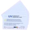 10Pcs Easy Reading Reusable UV Test Card Sensitive UV Intensity Detector for Germicidal Lamp Test Home Use