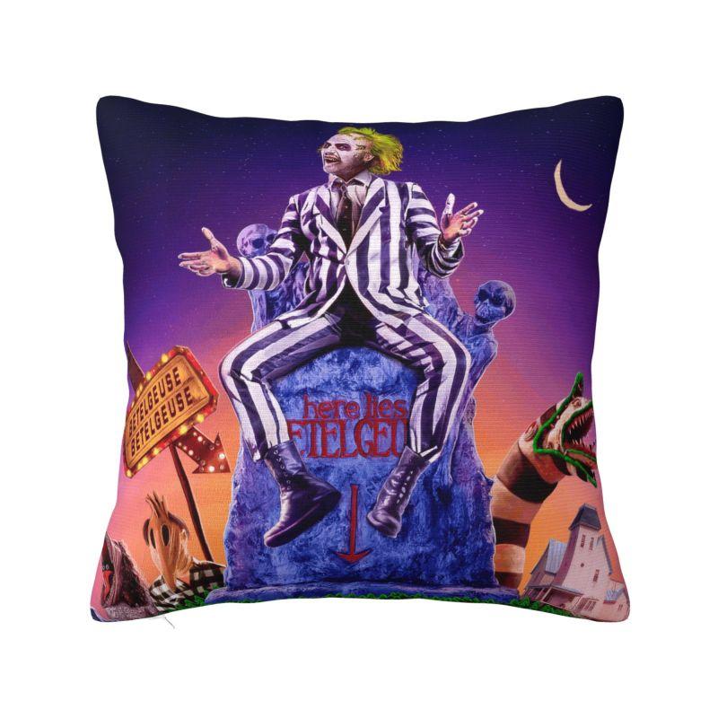 Were Ah Made Here Tim Burton Smile Pillow Case xcm for Living Room Modern Cushion Cover Square Pillowcase