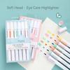 Набор пастельных хайлайтеров 6 цветов, маркеры-хайлайтеры, маркеры для рисования, японские очаровательные кавайные канцелярские товары