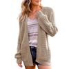 Lantern Sleeve Sweater Women's Cardigan New Hollow Knitted Coat
