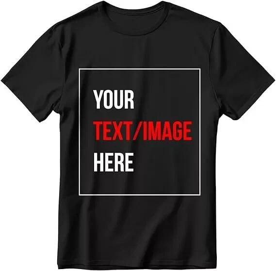 Персонализированная футболка на заказ с фото, текстом, логотипом, DTG на футболках Gildan