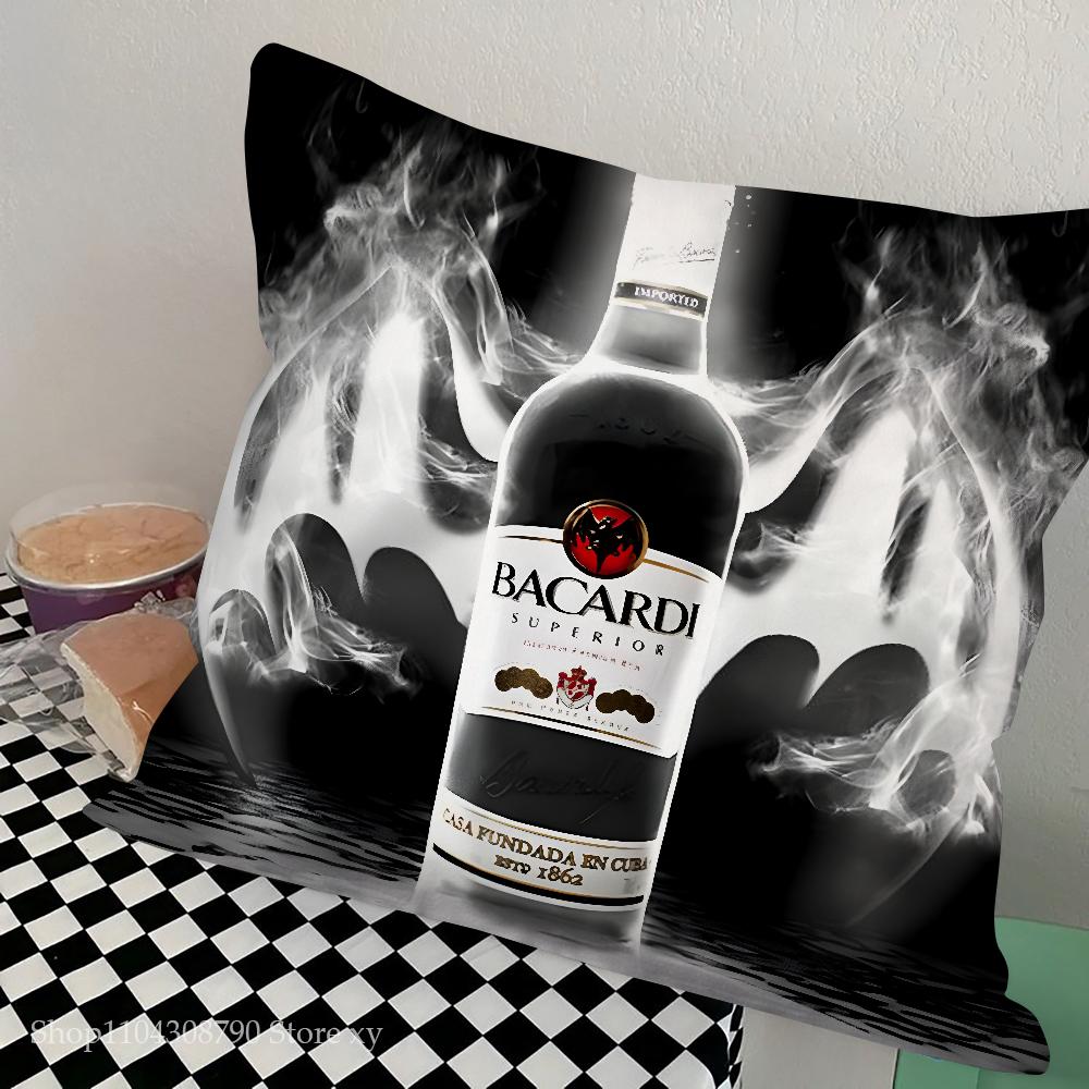 Ликер B-Bacardi-I Наволочка Квадратная Подушка Спальня Диван Досуг Подушка для Комфорта Автомобиль Гостиная Домашний Декор