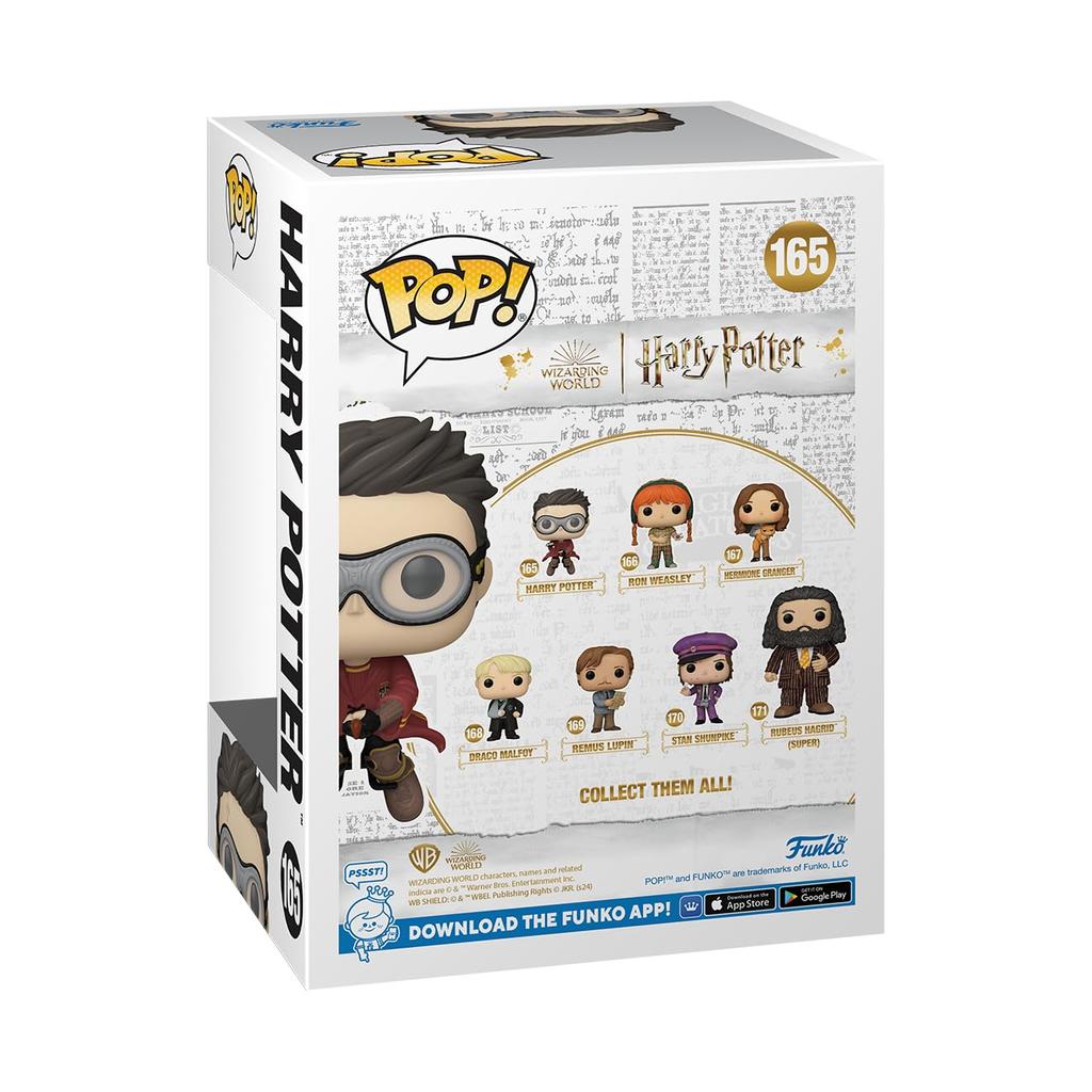 Harry Potter and the Prisoner of Azkaban Harry and Quidditch Harry Figure Funko Vinyl Harry Potter Prisoner of Azkaban Funko w/Broom(Quidditch) POP!