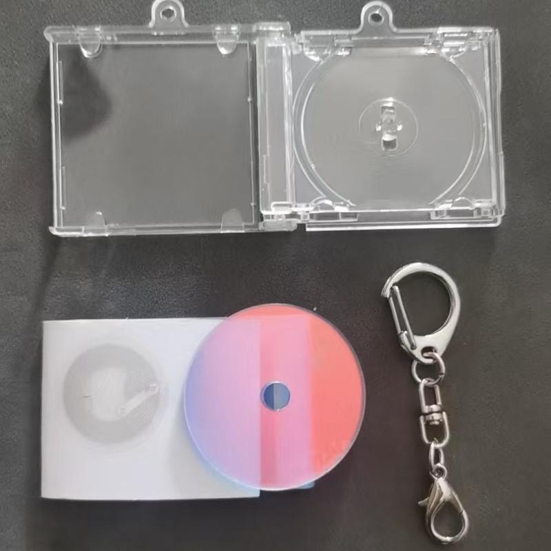 NFC DIY Пустой Альбом Брелоки Мини-кейс для CD-диска Памятный Подвес для Декора Рюкзака
