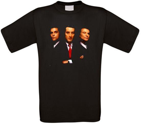 Goodfellas Де Ниро Джо Пеши Скорсезе Мафия Культовый Фильм Футболка Все Размеры НОВАЯ Унисекс Футболка