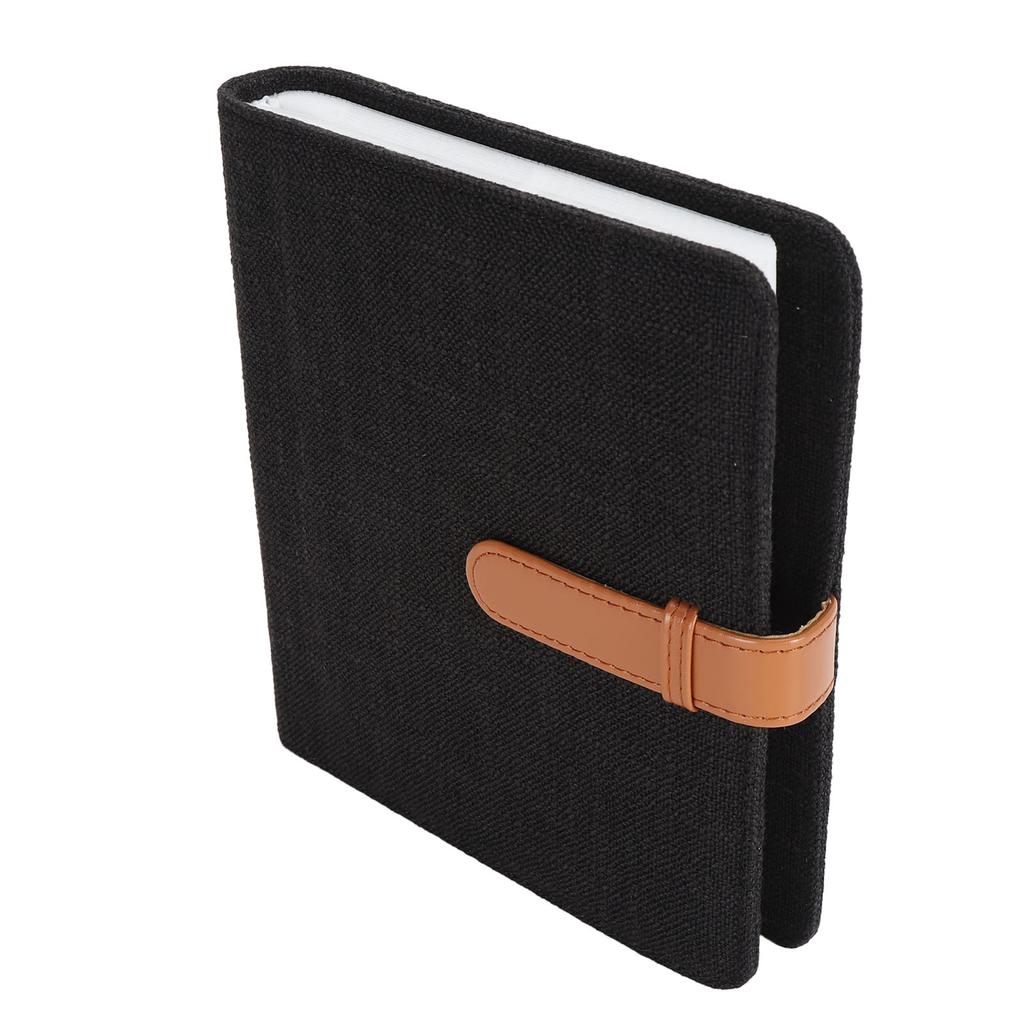 Льняной твердый переплет 3-дюймовый фотоальбом большой вместимости универсальный 288 карманов для фотографий альбом с льняной обложкой