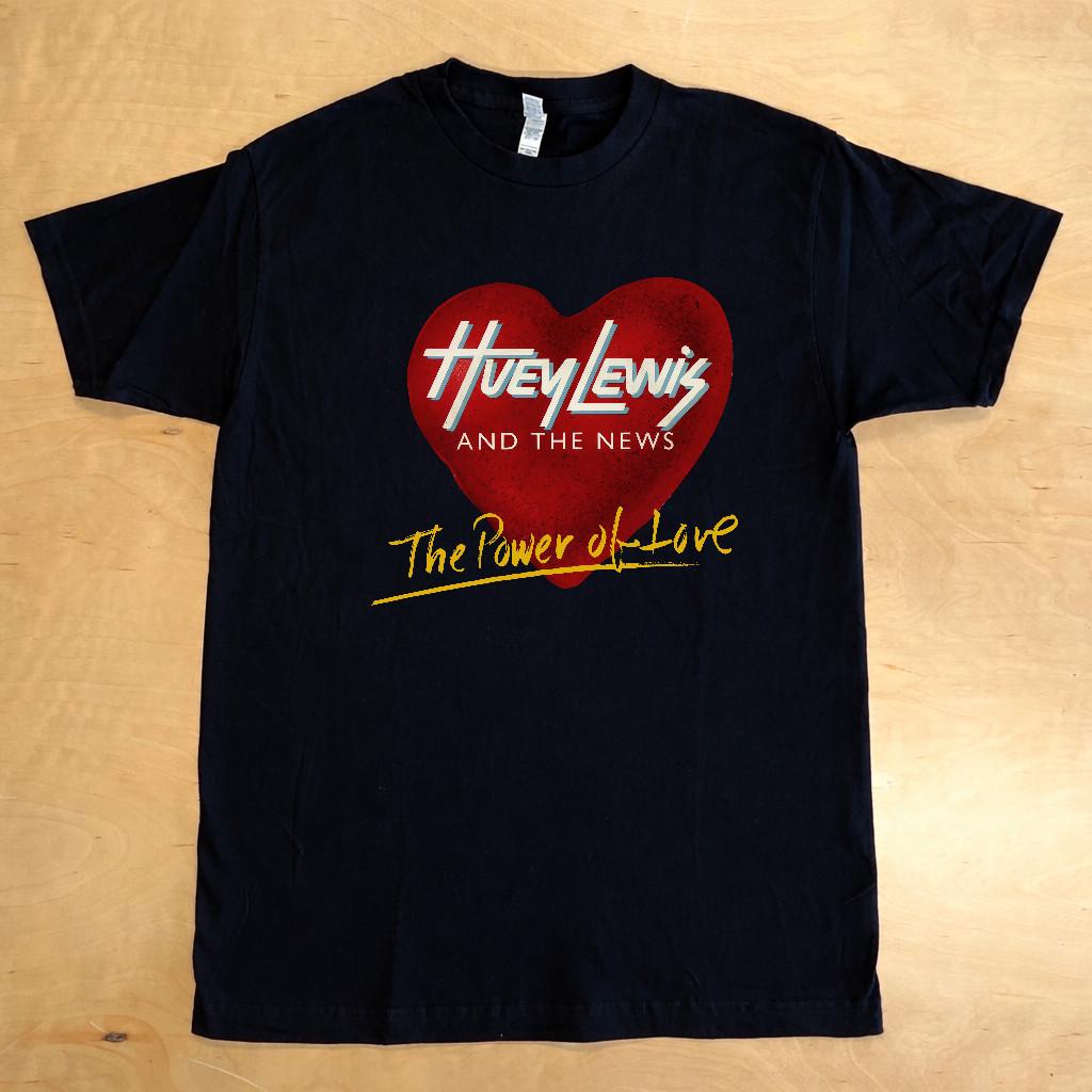 Huey Lewis & The News The Power of Love T-Shirt 1985 Sean Hopper