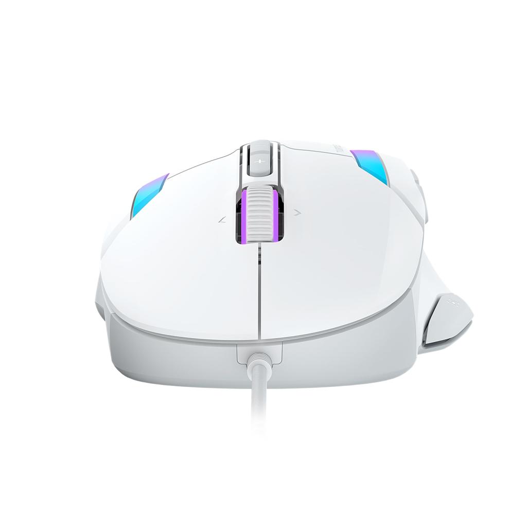 Игровая мышь TURTLE BEACH Kone II белая проводная USB 26K DPI сенсор 650IPS совместимая с несколькими кнопками макрофункция чехол держатель эргономичный дизайн