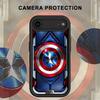 Чехол для телефона iPhone XS Max 15 16 14 Plus 16e XR 17 Air 13 12 11 Pro Max Мягкий чехол Marvel Ironman Sipiderman