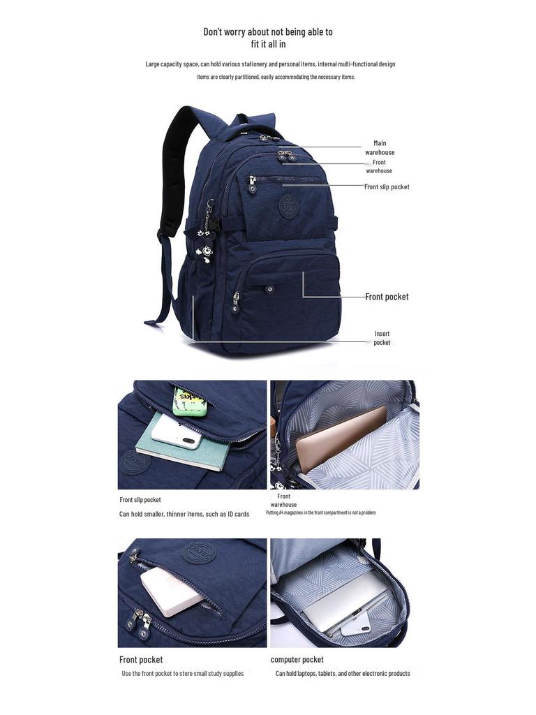 2025 Ultralight Everyday Commute & Outdoor Travel Backpack for Students