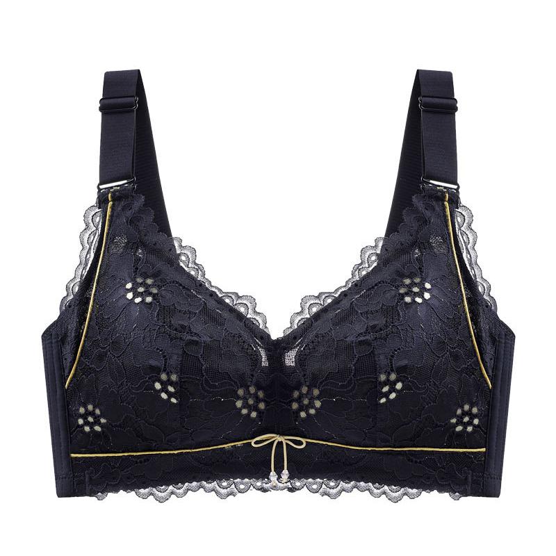 Тонкий бюстгальтер с полной чашкой без стального кольца, регулируемое нижнее белье, женское летнее белье