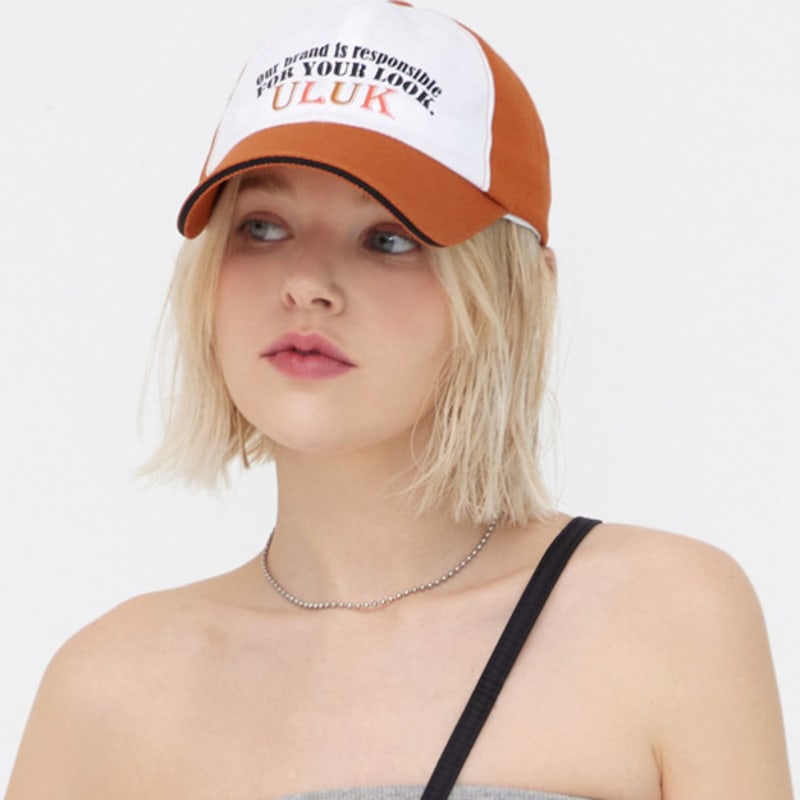 ULUK Long Algerian Print Cotton Ball Cap 3 Colors