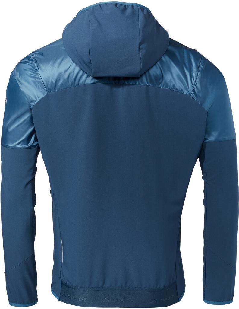 VAUDE Мужская куртка Larice Halfzip Jacket темно-морского цвета