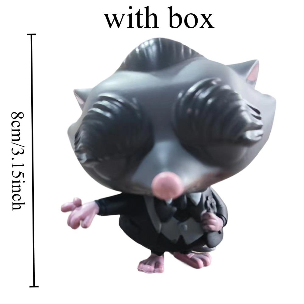 Hot Trending 5Pcs Cute Animal Vinyl Figure Set Popular Collectible Figurine Fashion Home Decoration Storage Perfect Gift