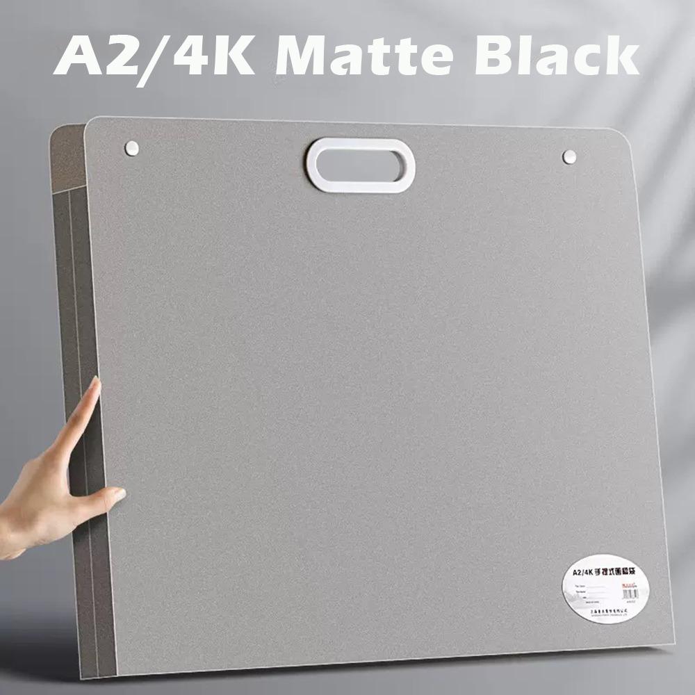 A2/A3/A4 File Folder Four Layers Waterproof Painting Paper Storage Bag Portable 4K/8K/16K Picture Album Student Gift Drawing Bag