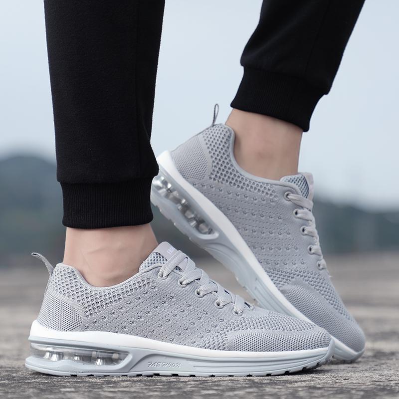 Мужская и женская повседневная обувь Кроссовки на воздушной подушке Удобные спортивные кроссовки