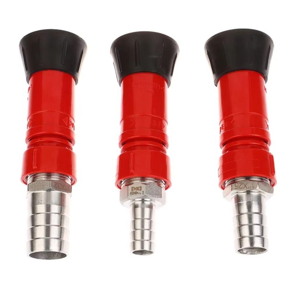 High-Pressure Sprinkler Nozzle Semi-Water Pump Large Flow Irrigation Hose Nozzle 19mm 25mm 32mm Garden Watering Nozzle