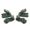 4D 1/72 Soviet BM-21 Rocket Launcher TOS-1Heavy Flamethrower System Assembly Puzzle Model Military Toy Tank